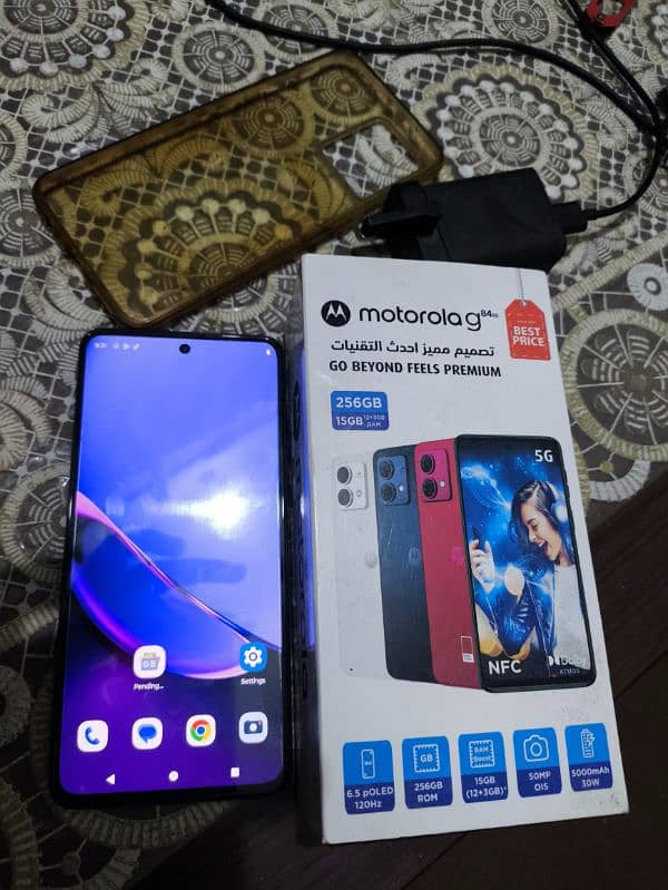 Moto g84 5g (12 gb ram and 256 gb storage) 5