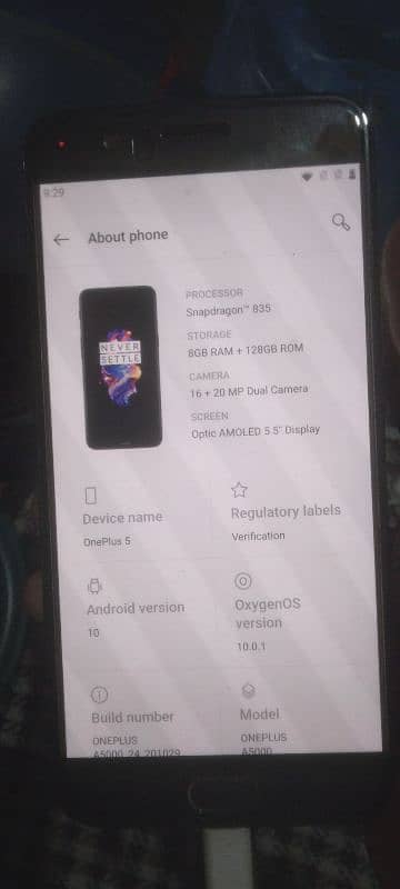 oneplus 5 0