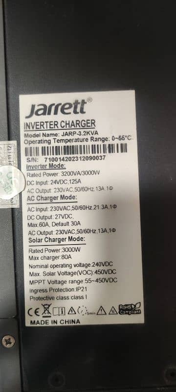 Jarrett 3kw Inverter 1