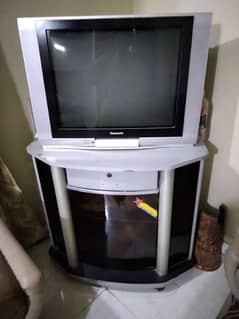 television Panasonic 29 inchs with TV trolley