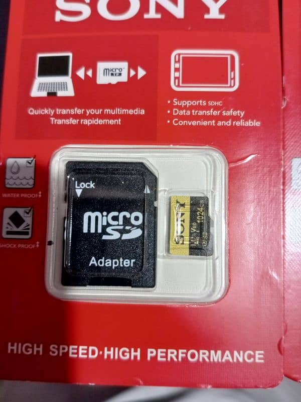 HIGH PERFORMANCE SD MEMORY CARD 1024 GB (1 TB) WITH FREE ADOPTOR 7