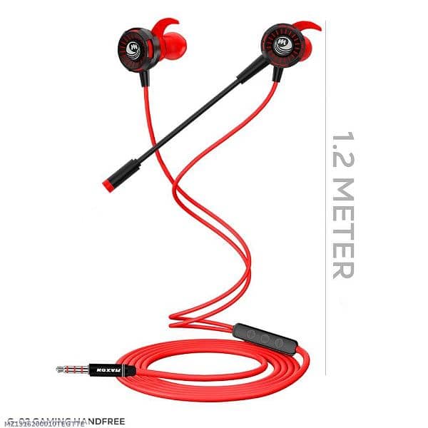 maxon g 02 gaming handsfree  red 0