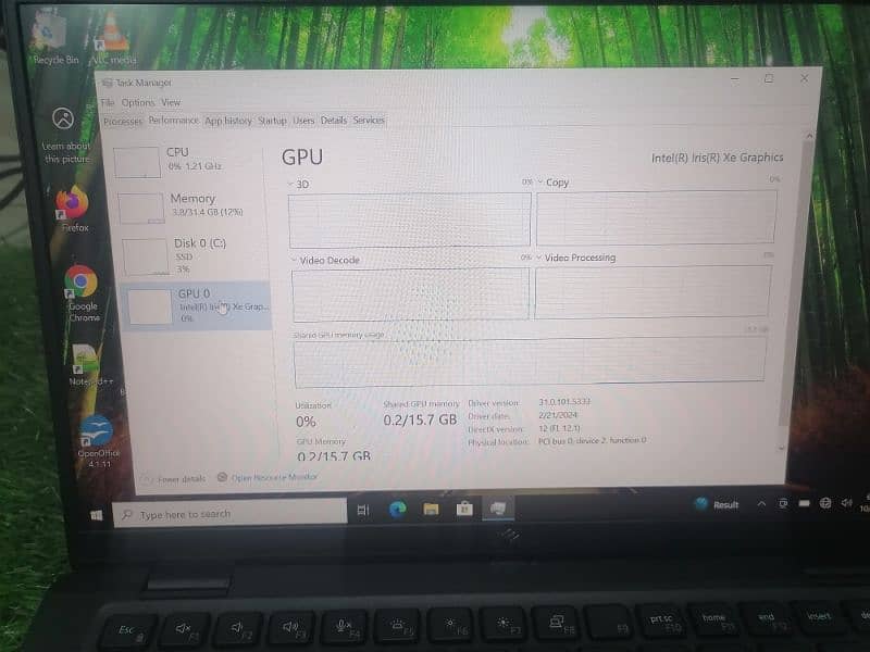 Dell 7430 i7 12th gen 32 GB DDR5 RAM 4800MHZ+12 cores 16 processors 15