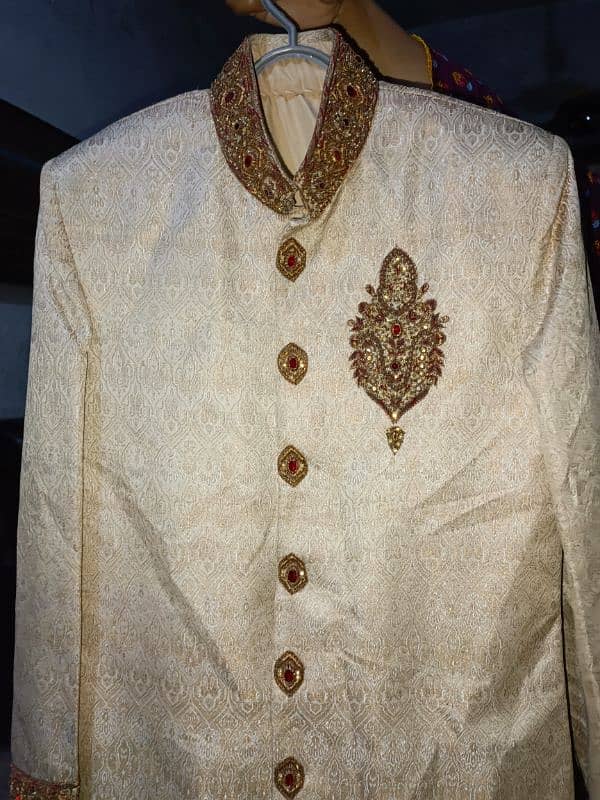 sherwani new jesi 1 time use 4