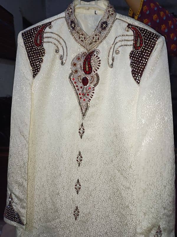 sherwani new jesi 1 time use 11