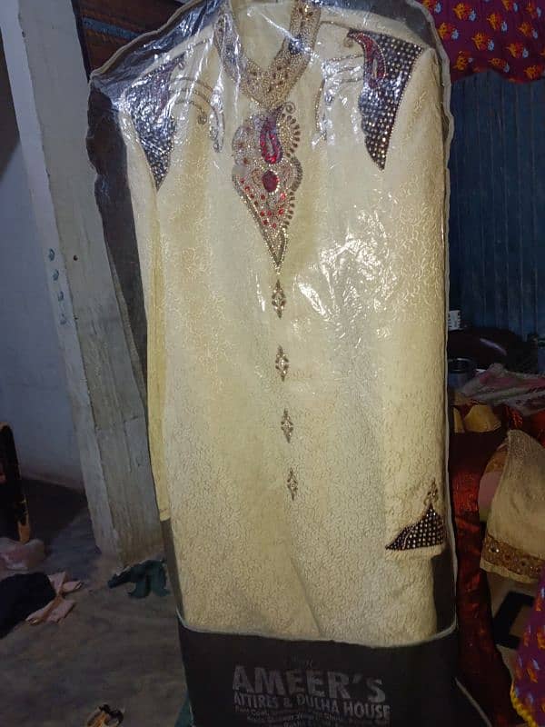 sherwani new jesi 1 time use 13