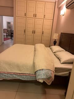 Luxury Furnished 2Bed room having 3bath Apartment available for Rent in Diplomatic Enclave G-5 Near US Embassy. . .