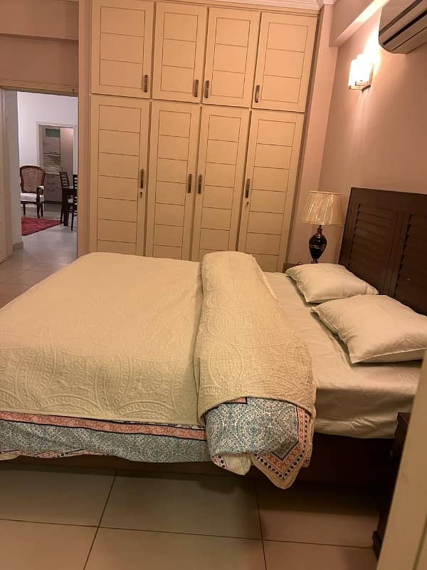 Luxury Furnished 2Bed room having 3bath Apartment available for Rent in Diplomatic Enclave G-5 Near US Embassy. . . 0