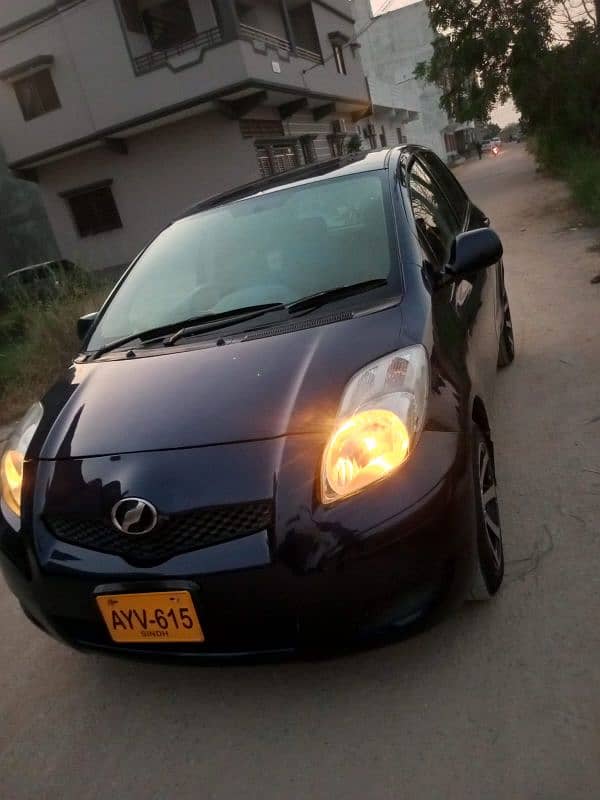 Toyota Vitz model 2008 registration 2013 8