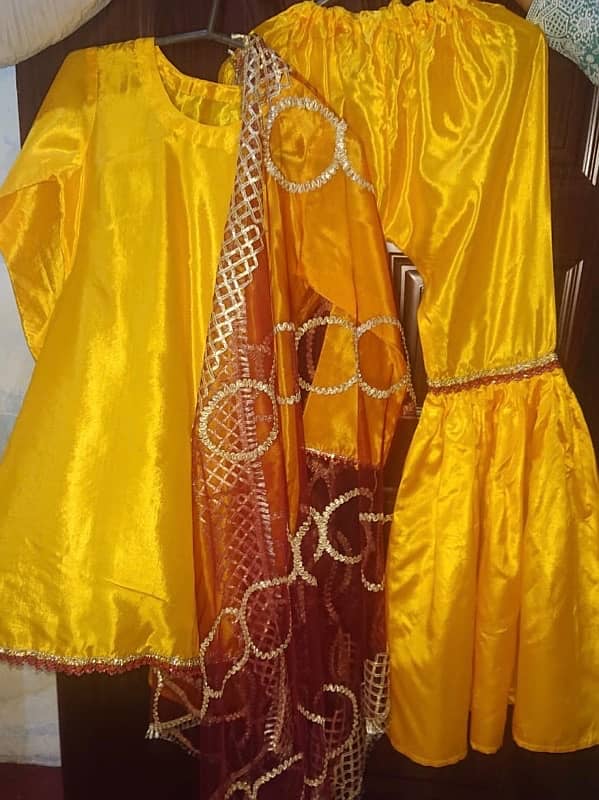 mehndi/ubtan dress 1