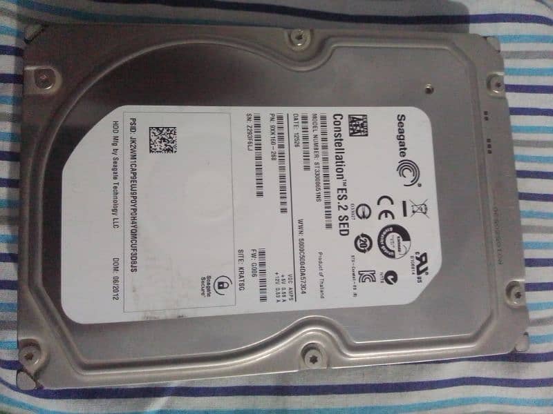 3TB+250GB  HARD DISK 5