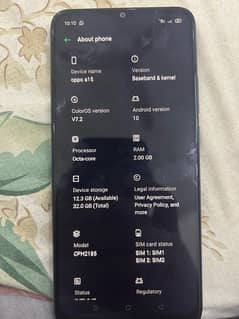 oppo a15 box available charger is not available 2/32GB