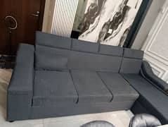 well stitched durable 6 seater sofa excellent condition