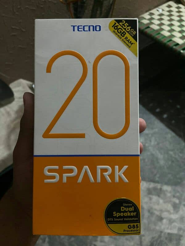 tecno spark 20 16/256 0