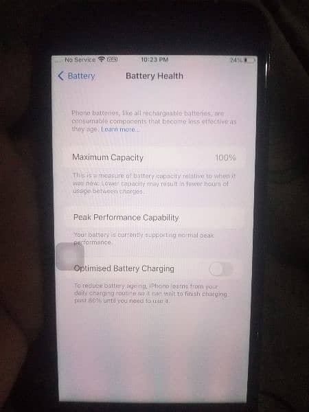 iPhone 7plus non Pta Battery health 100% 2