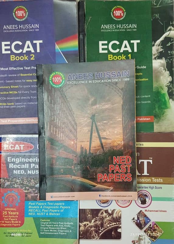 NED UNIVERSITY ECAT PRACTICE BUNDLE 5