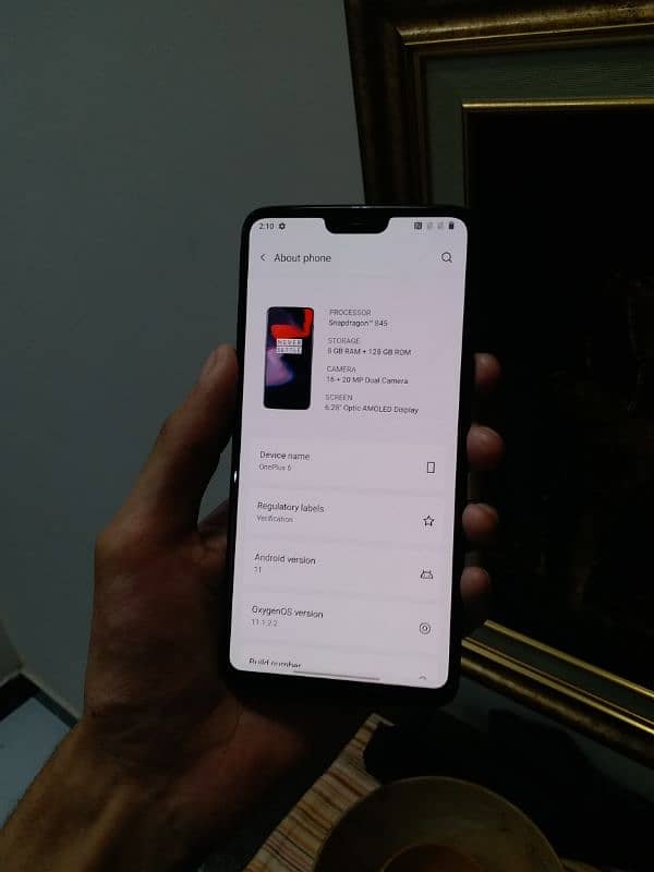 OnePlus 6 8/128 GB PTA 1