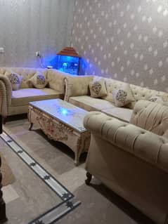 5 seater sofa set urgent sale with table 70 present condition ok 0