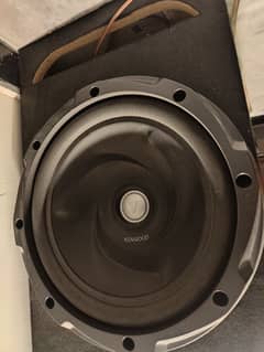 Kenwood woofer with rock mars amp genuine going cheap