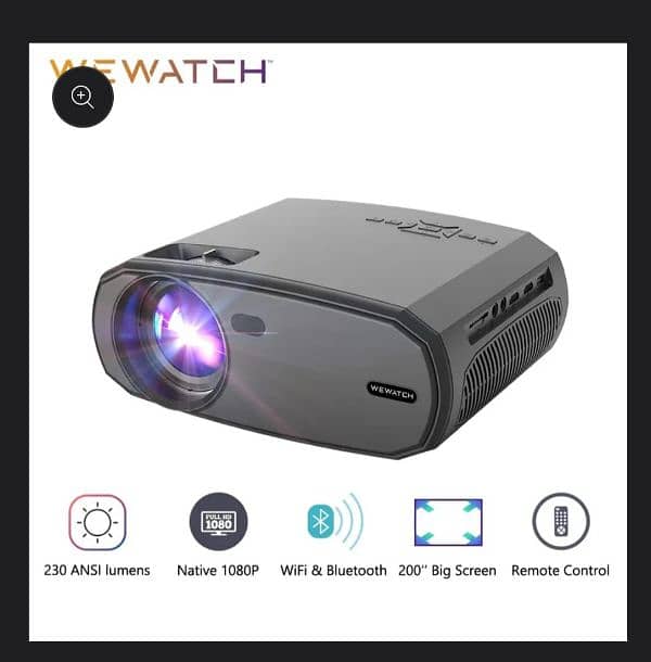 Wewatch V50 1080p 230 ANSI Lumens  [American import] 5