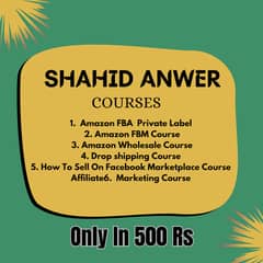 Shahid Anwer Premium courses only in 500 rs