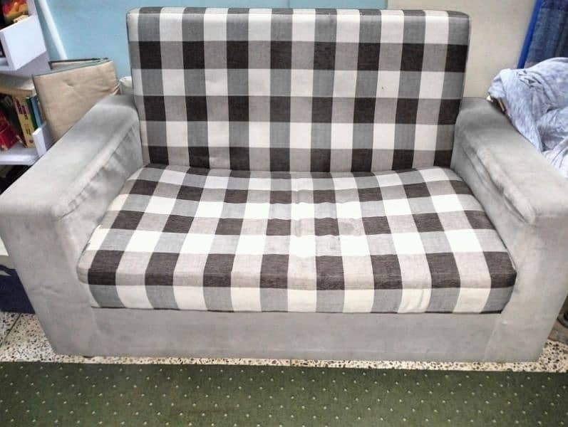 Sofa Cum Bed with 4 Seater Sofa Set 1