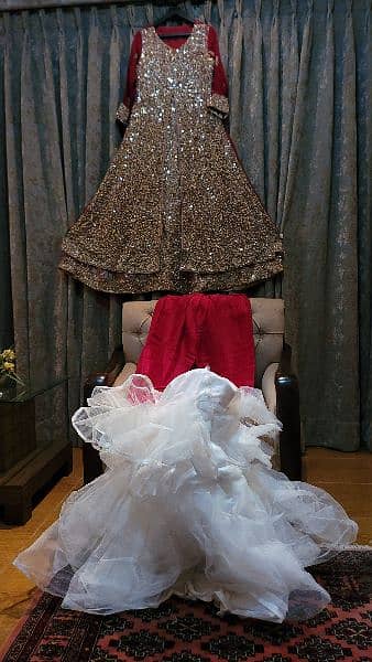 Bridal dress for sale with full new condition 14