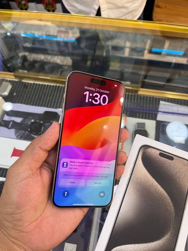 I phone 15 pro mex 256 GB 2