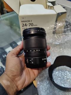 Nikon z 24-70 f/4s lens