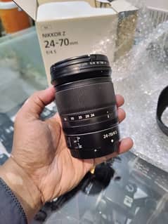 Nikon z 24-70mm f/4s lens