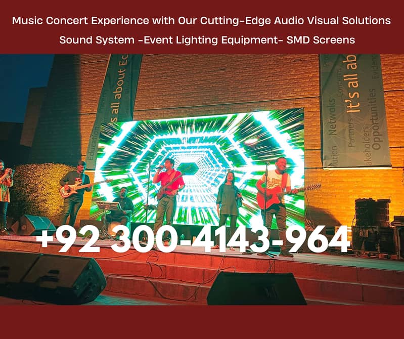 Rental Sound System- SMD Screens- LED Tv - Digital Interactive screens 2