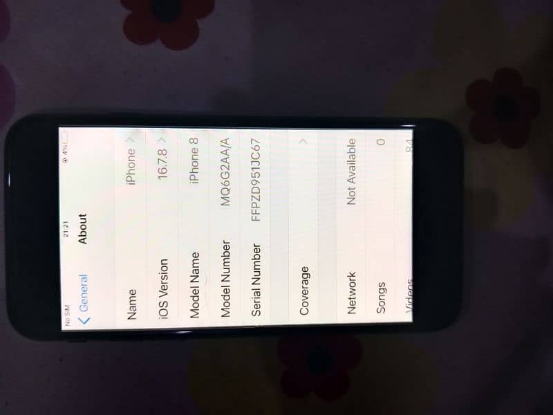 I phone 8s 64 GB condition 10/9 only contact 03143204619 6