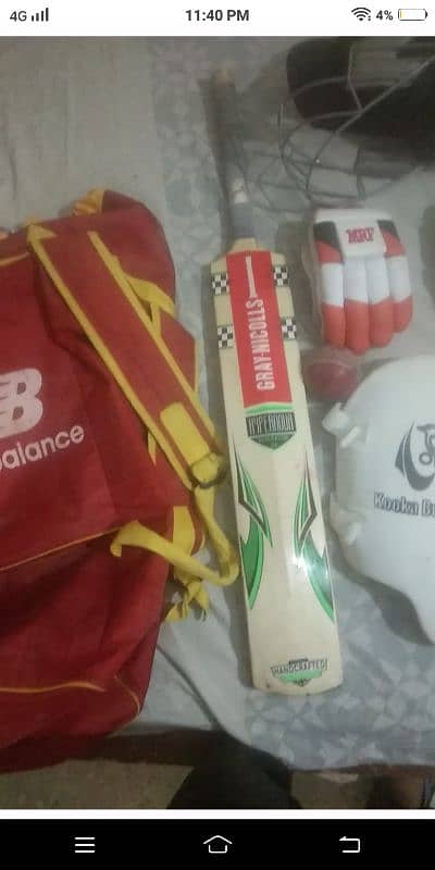 hardball cricket Kit used in cheap price 1