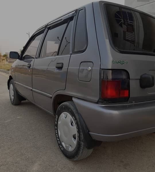 Suzuki Mehran vxr Euro 2 model 2017 Islamabad registered is for sale 3