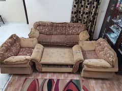 5 Seater Sofa Set with Center Table