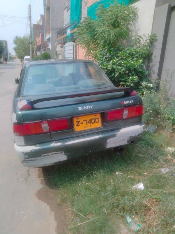 Nissan Sunny 1993 exchange possible with cultus 3