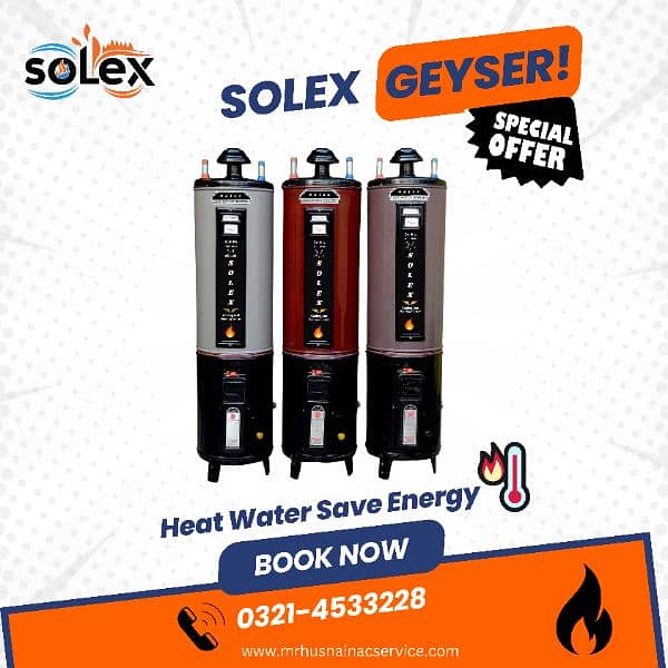 Gas GEYSER For Sale Brand Solex Heavy Duty Geyser Available. Call Now 5