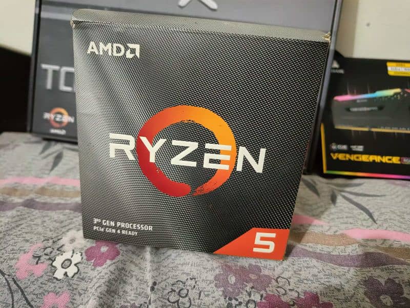 Gaming pc ryzen 5 3600xt with tomahawk max ii mobo and rtx 3070ti 0