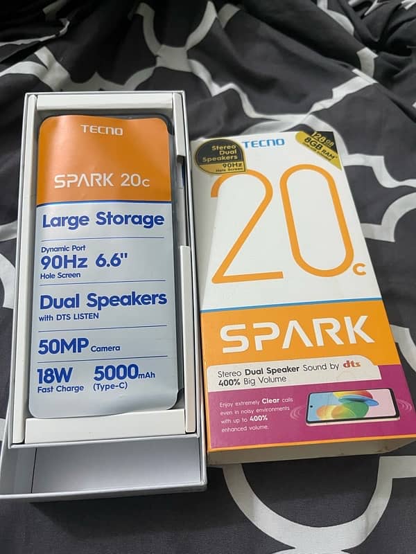 Techno Spark 20C (128+4gb) 2