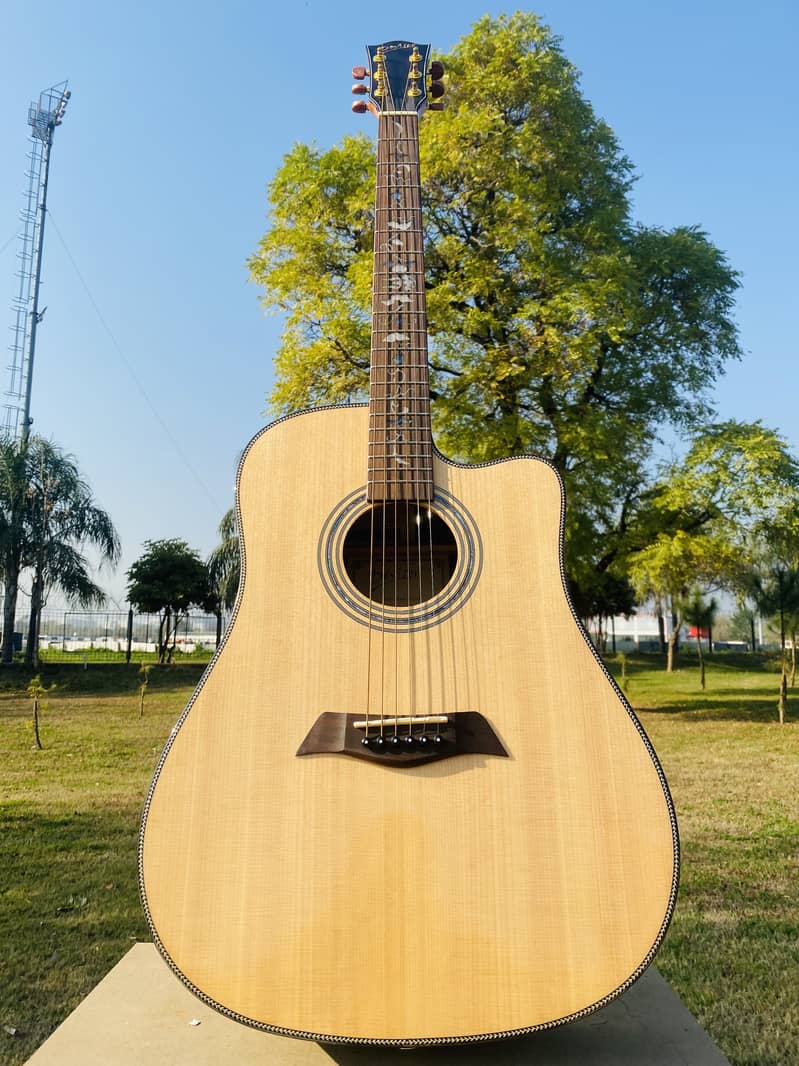 Acoustic Bignners Professhional Original guitar at Happy Guitar Club 12