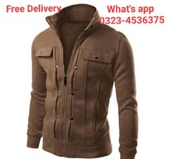 Jacket l Plain Fleece l Free Delivery l 0323-4536375 l Gent's