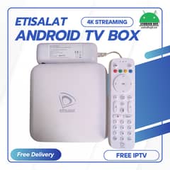 Etisalat Android Tv Box Branded box Version 9 And 7