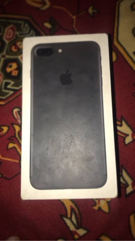 iPhone 7plus  pta with box 0