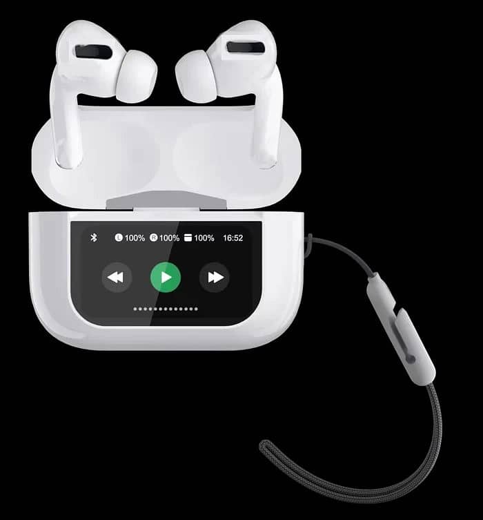 A9 AirPods Pro with Lcd – Touch Screen Airpods – ANC / ENC Wireless 9