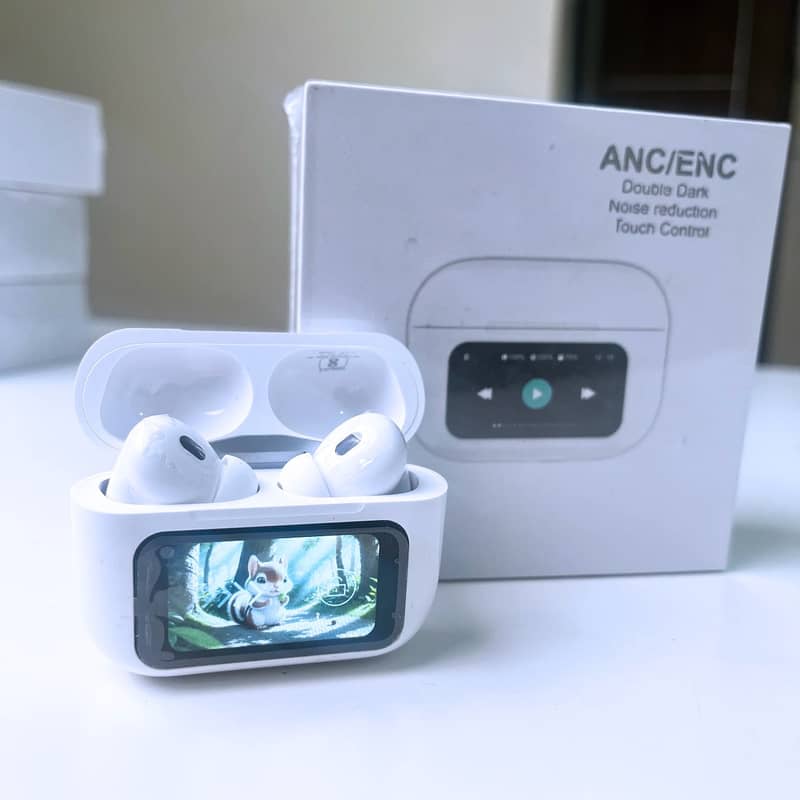 A9 AirPods Pro with Lcd – Touch Screen Airpods – ANC / ENC Wireless 10