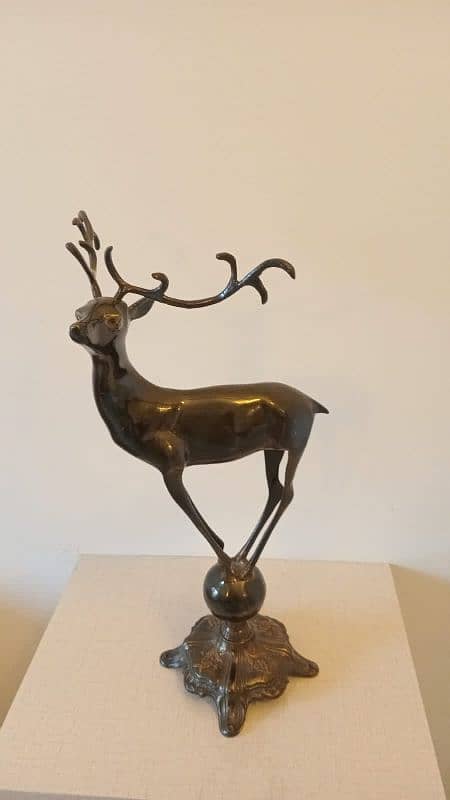 Brass Decoration Deer 0