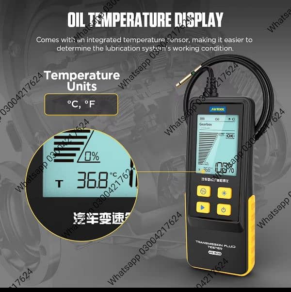 AUTOOL Car Engine Oil Tester, Automotive Engine Oil Transparency Dete 2