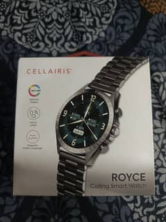 CELLAIRIS ROYCE CALLING SMART WATCH