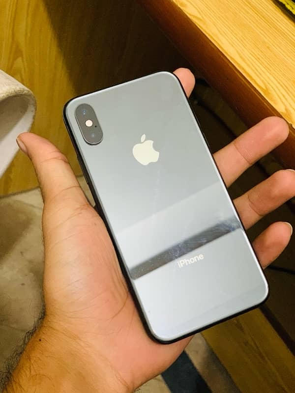 iPhone xs64 gb non PTA health 77% water pack all oky phn Face ID oky 0