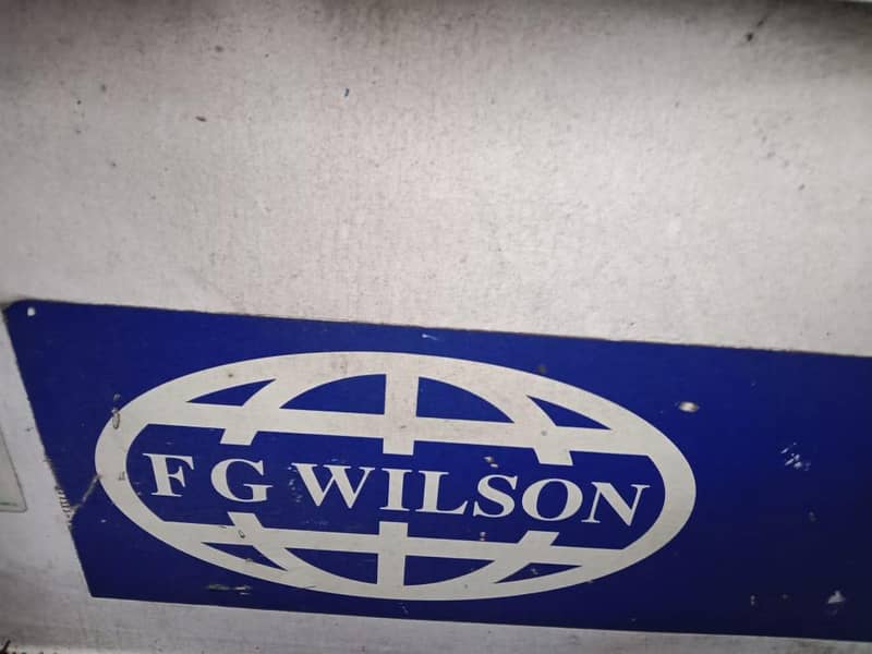 USED PERKINS UK DIESEL GENERATOR 40KVA WITH FG WILLSON CANOPY WITH ATS 12